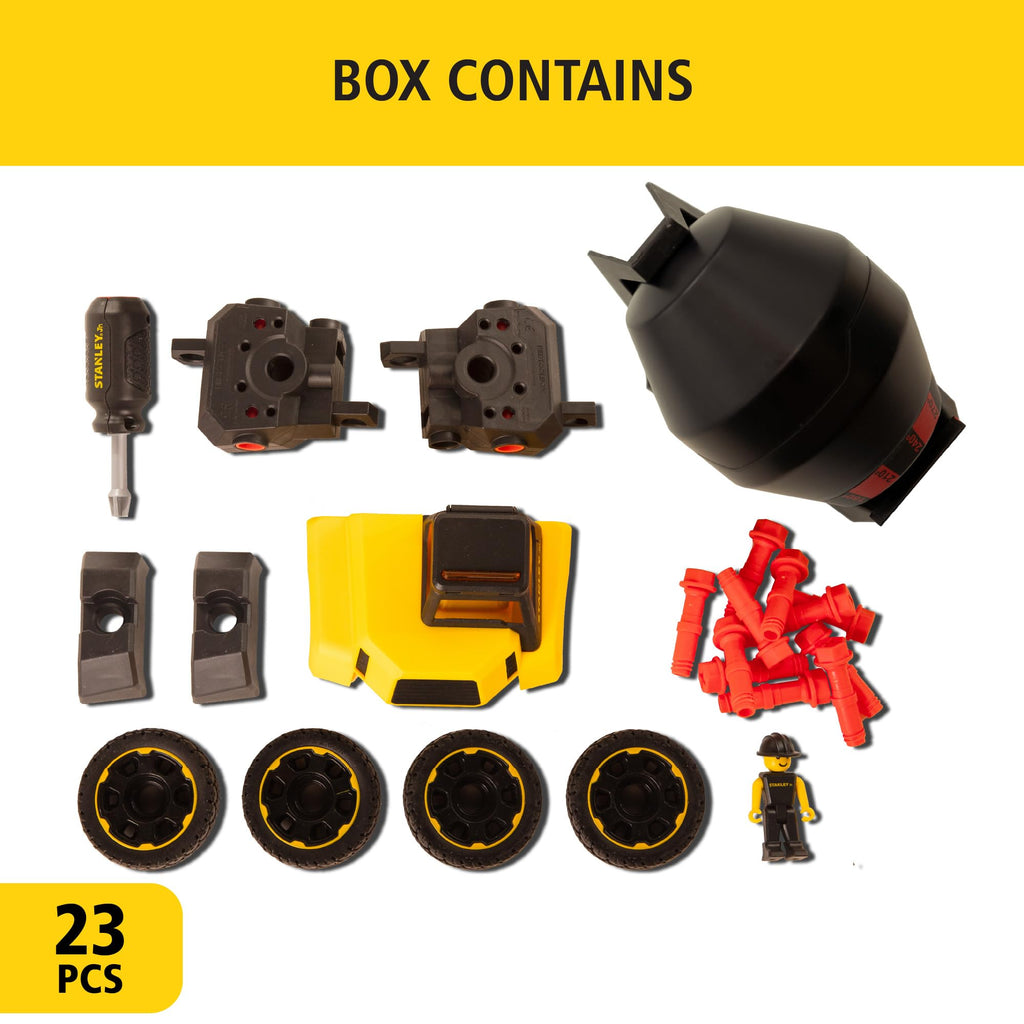 STANLEY Jr. Take Apart Cement Mixer for Kids
