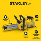 Red Toolbox Stanley Jr Battery Operated Delux Chainsaw,Yellow