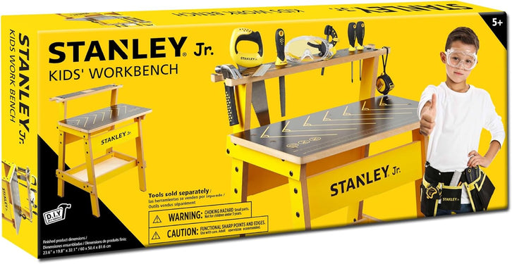 STANLEY Jr. Kids Workbench – Real Wood Craft Kits