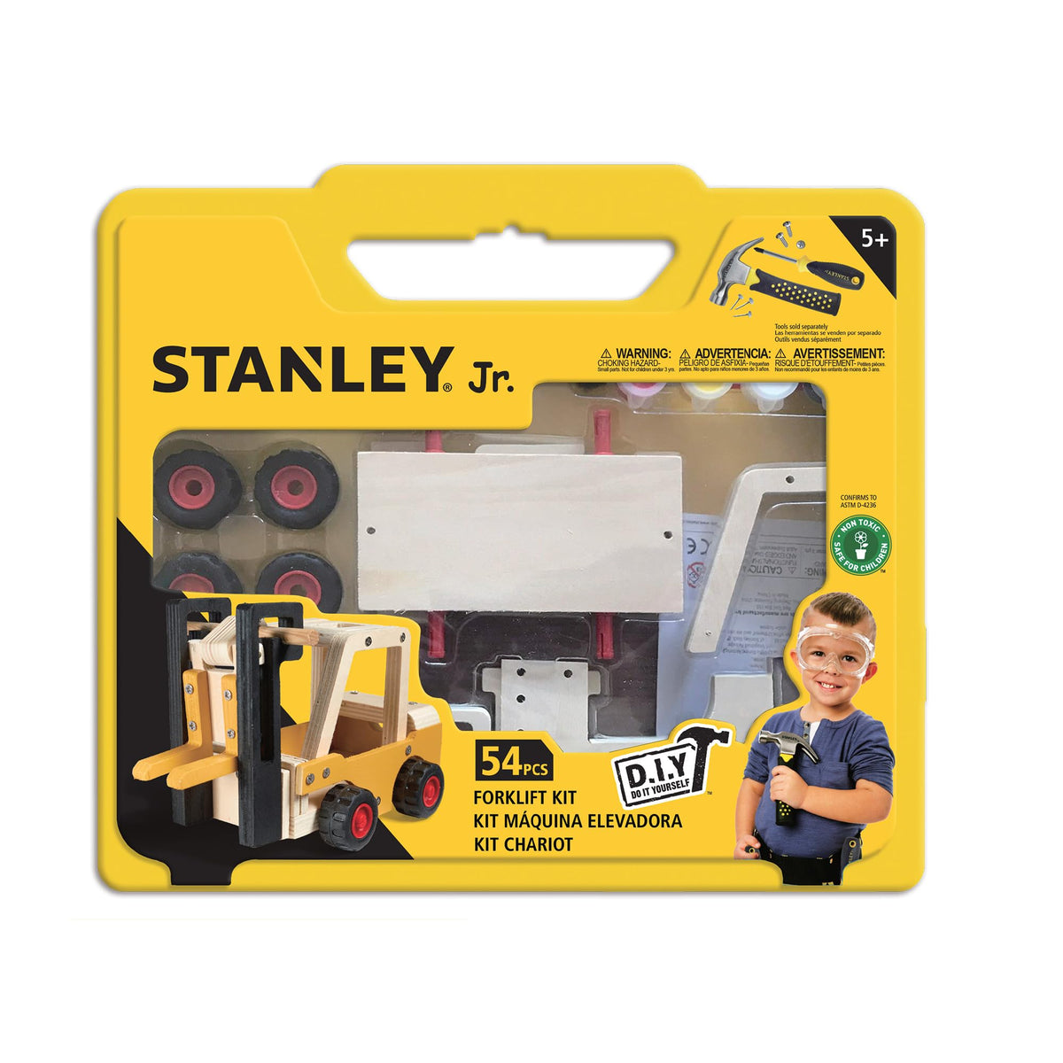 STANLEY Jr. Little Lifters Forklift Fun Build & Play Set