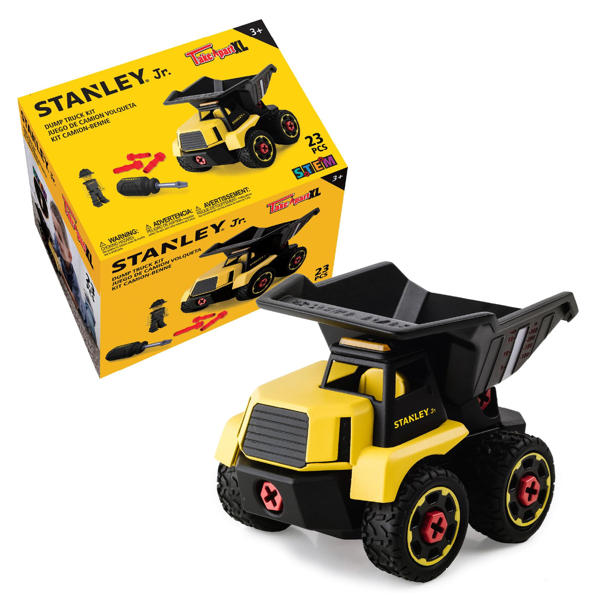 STANLEY Jr. Take Apart Dump Truck for Kids