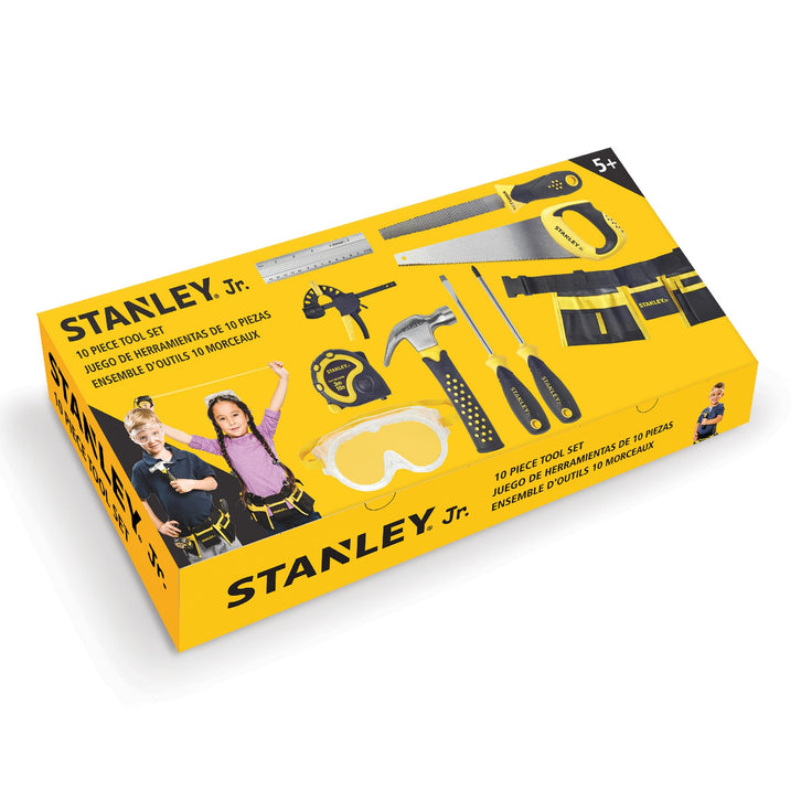 Stanley Jr. 10-Piece Kids Tool Set