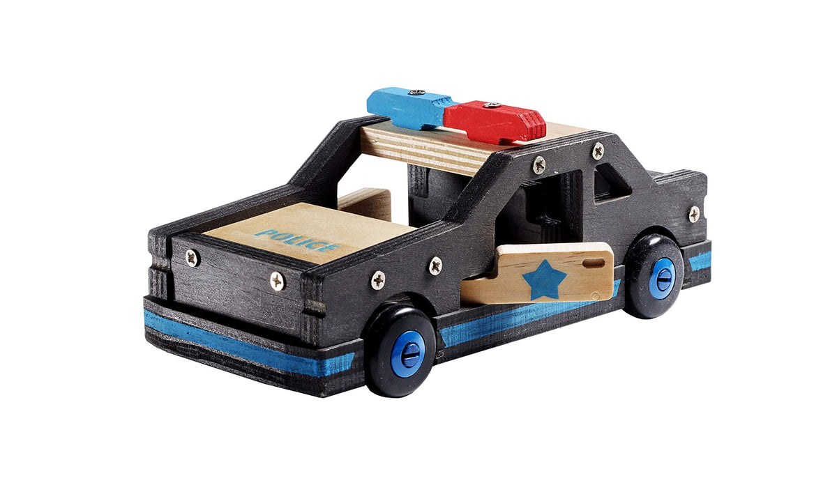 STANLEY Jr. Wood DIY Police Car Kit