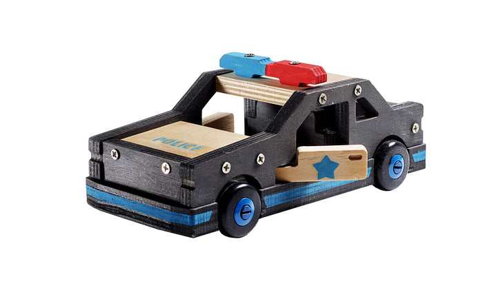 STANLEY Jr. Wood DIY Police Car Kit
