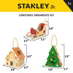 STANLEY Jr. Christmas Ornaments Kit Set of 3