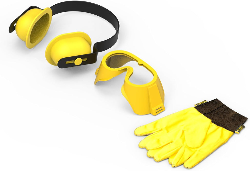 Pretend Play Protective Set Goggles Ear Muffs Gloves