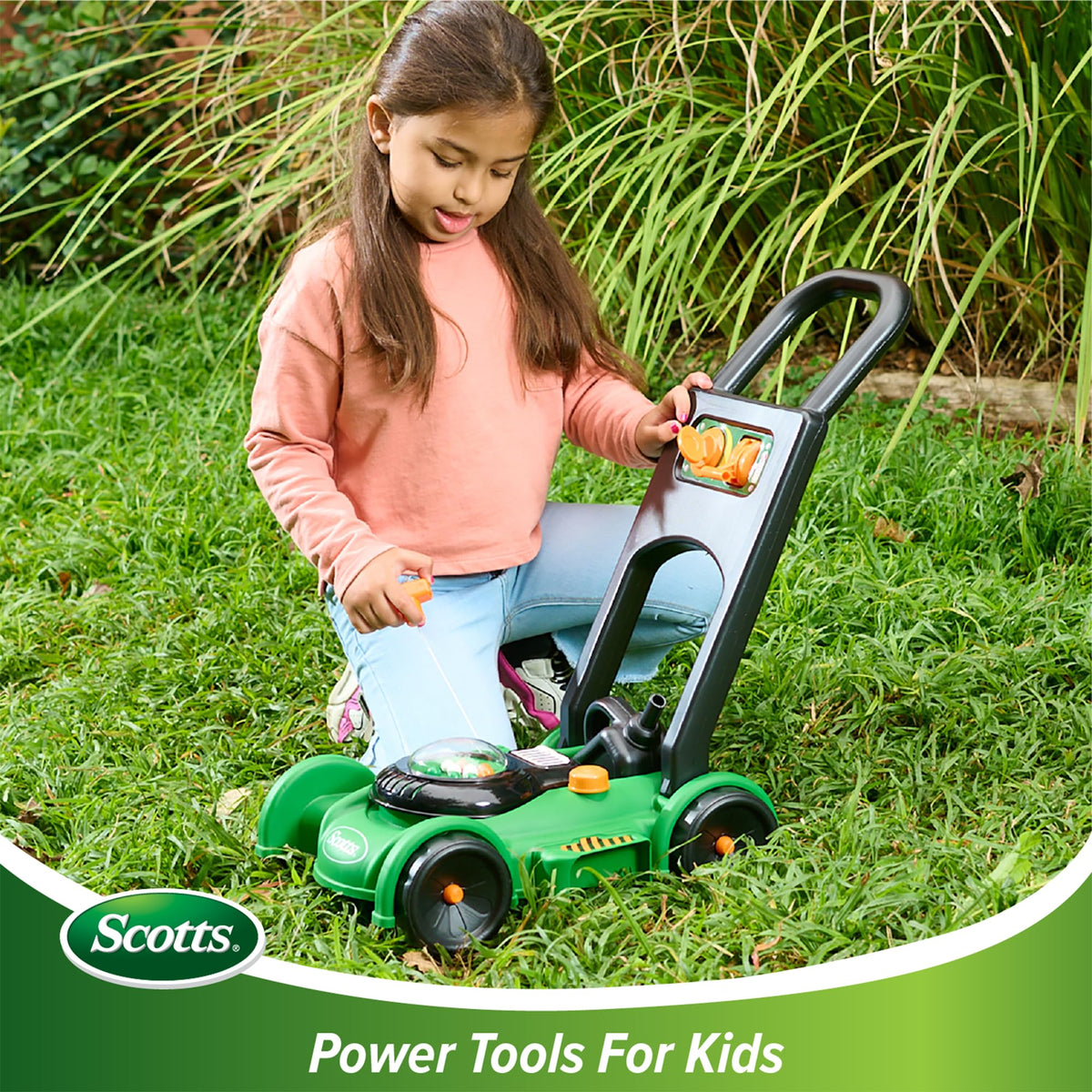 MIRACLE-GRO Battery Operated Power Lawn Mower