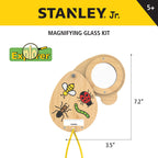 STANLEY Jr. Wood Magnifying Glass Kit