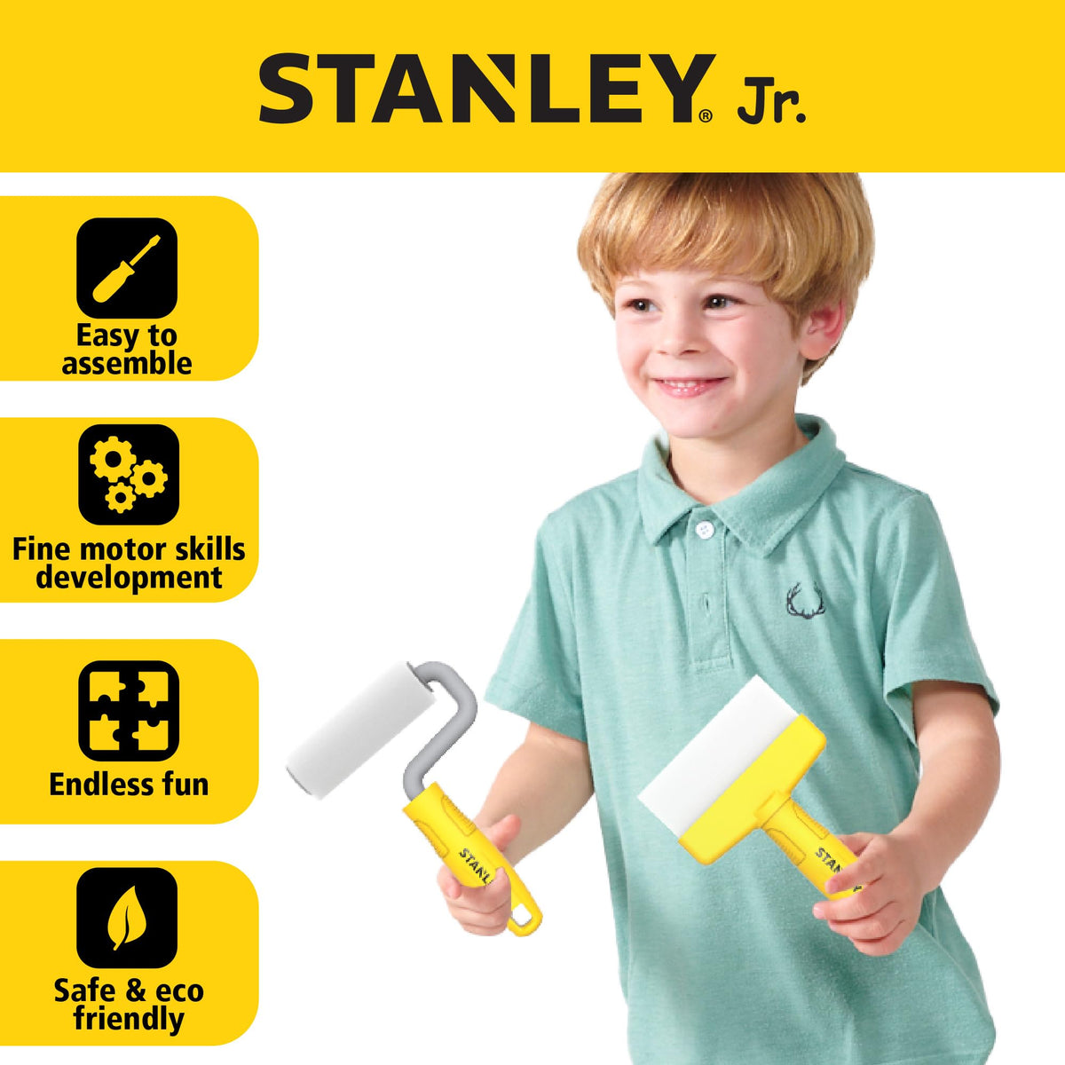 STANLEY Jr. Painter Set for Kids - Fun Pretend Play