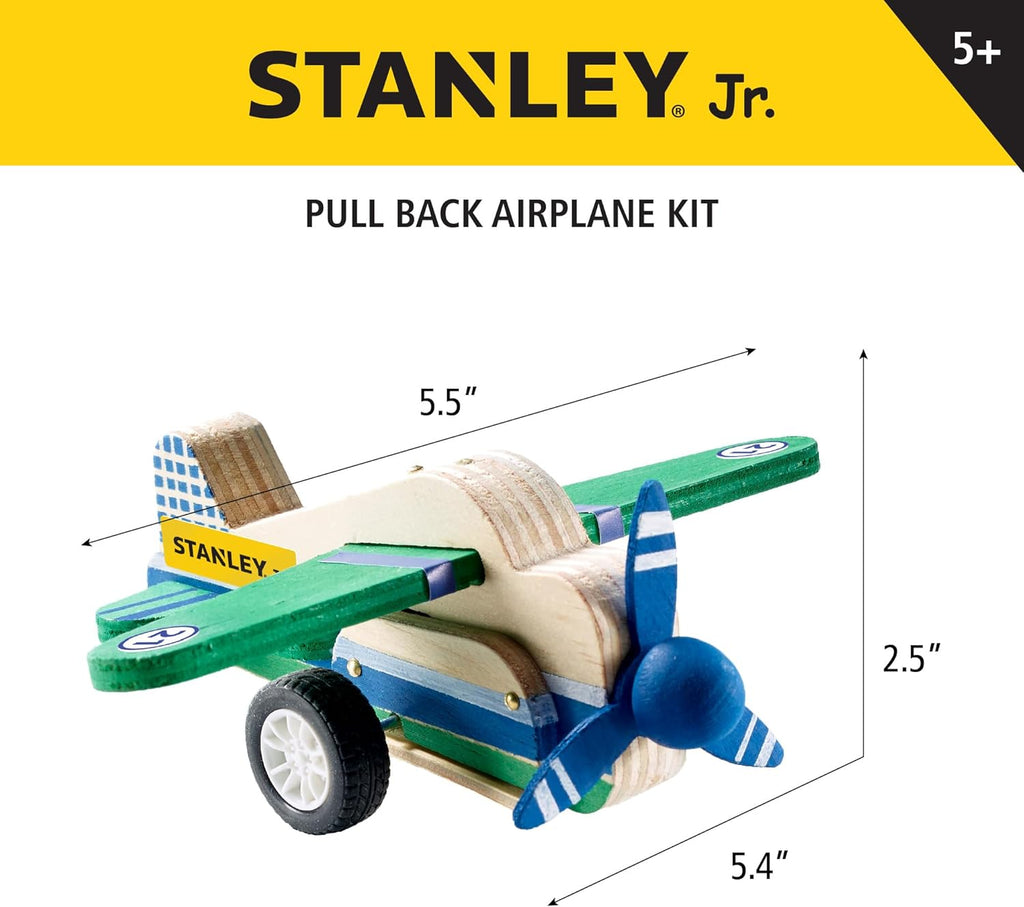 STANLEY Jr. Kids Woodworking Plain DIY Kit