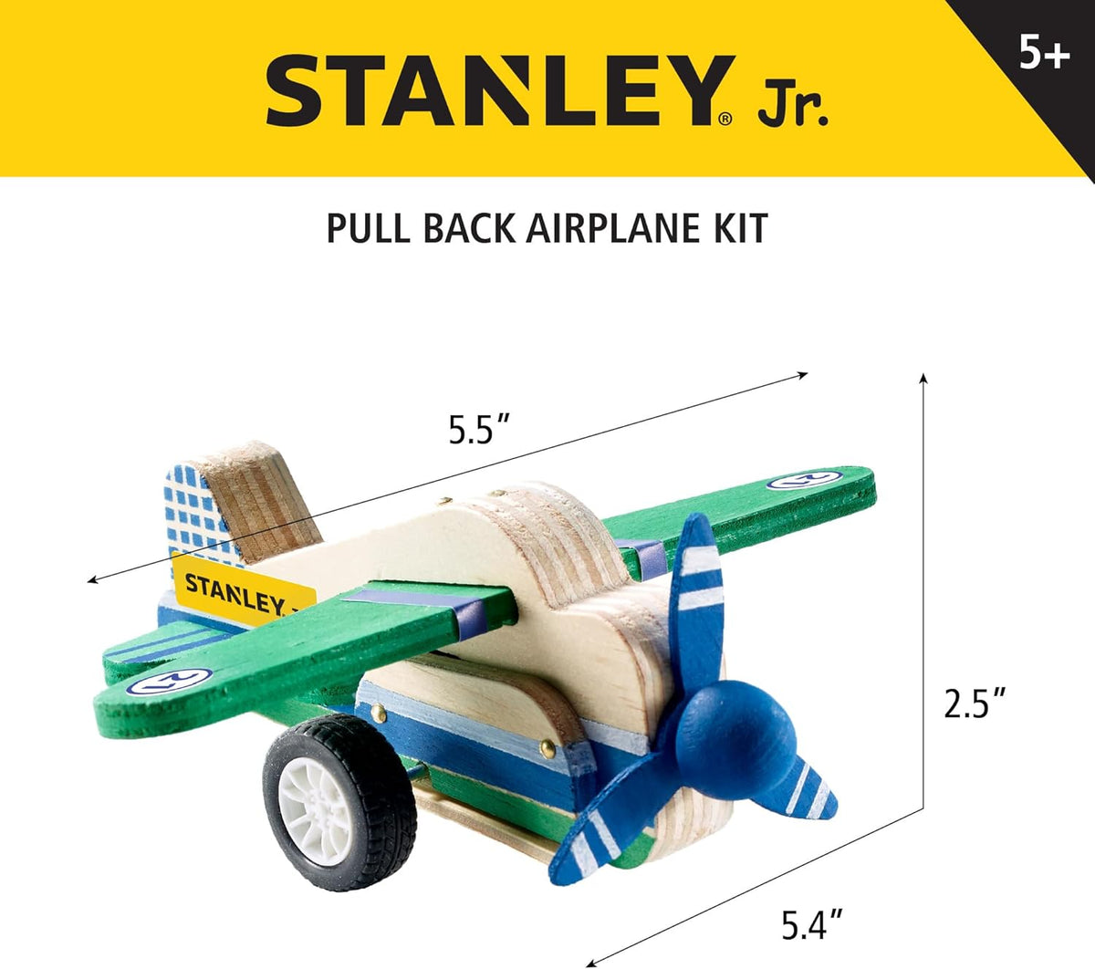 STANLEY Jr. Kids Woodworking Plain DIY Kit