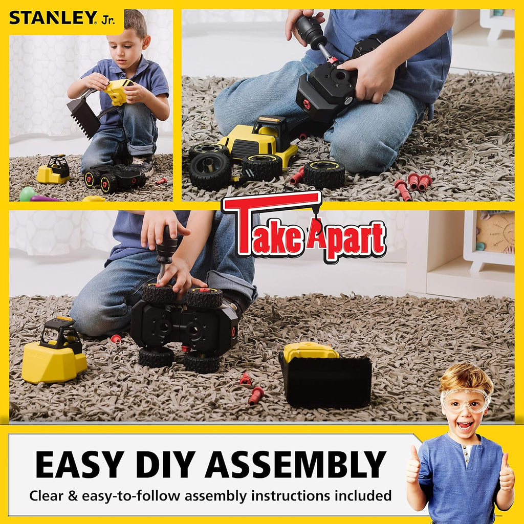 STANLEY Jr. Take Apart Front Loader Kit for Kids