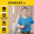 Stanley Jr Real Tool Set for Kids (5 pcs)