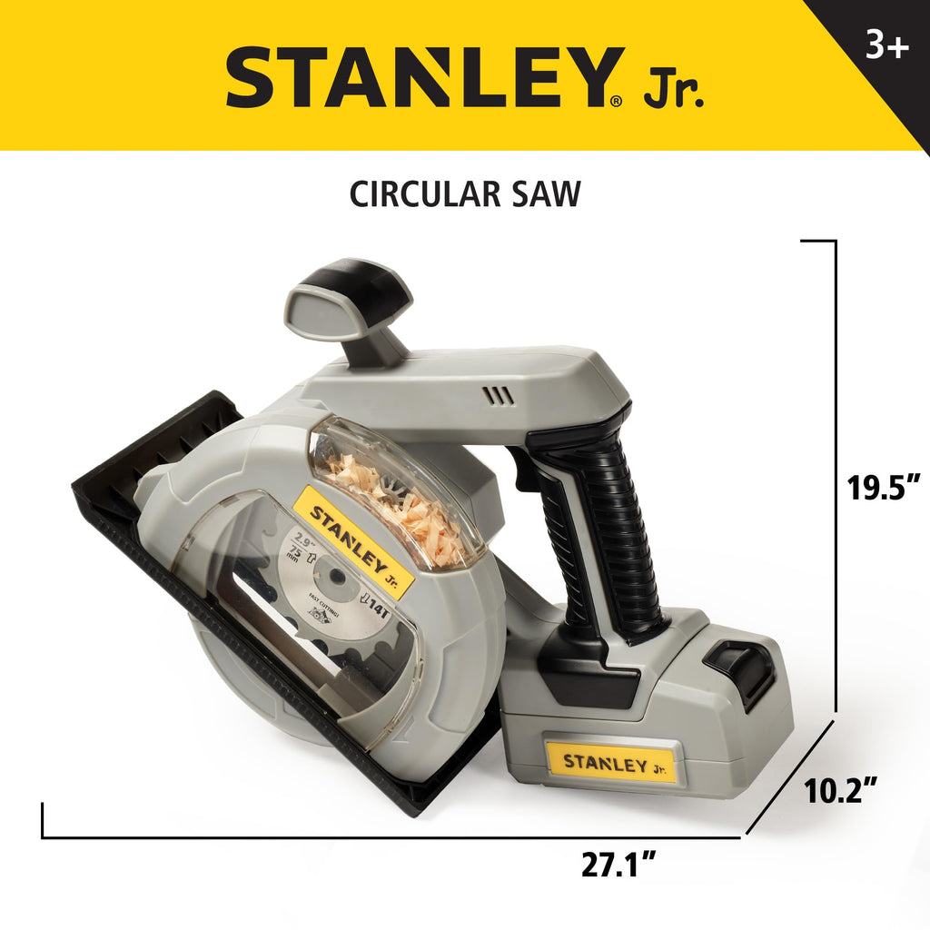 STANLEY Jr. Pretend Battery Operated Circular Saw