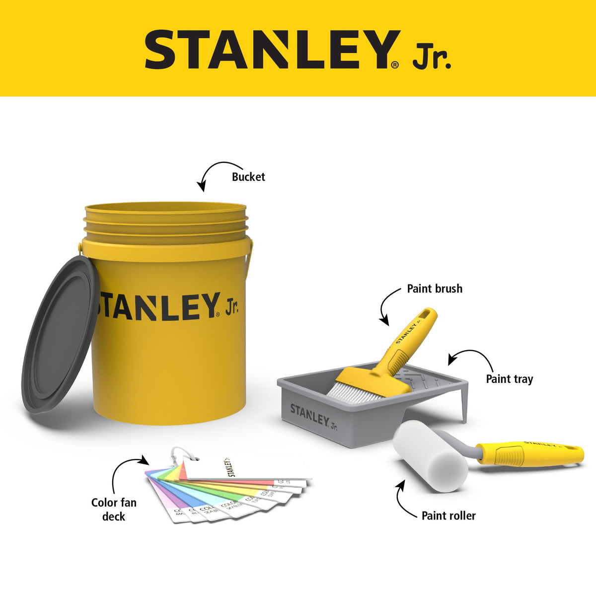 STANLEY Jr. Painter Set for Kids - Fun Pretend Play