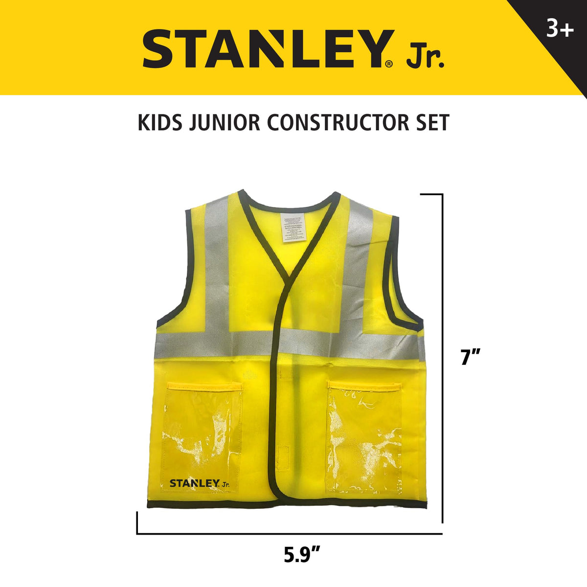 STANLEY Jr. Construction Worker Role Play Costume Dress-Up