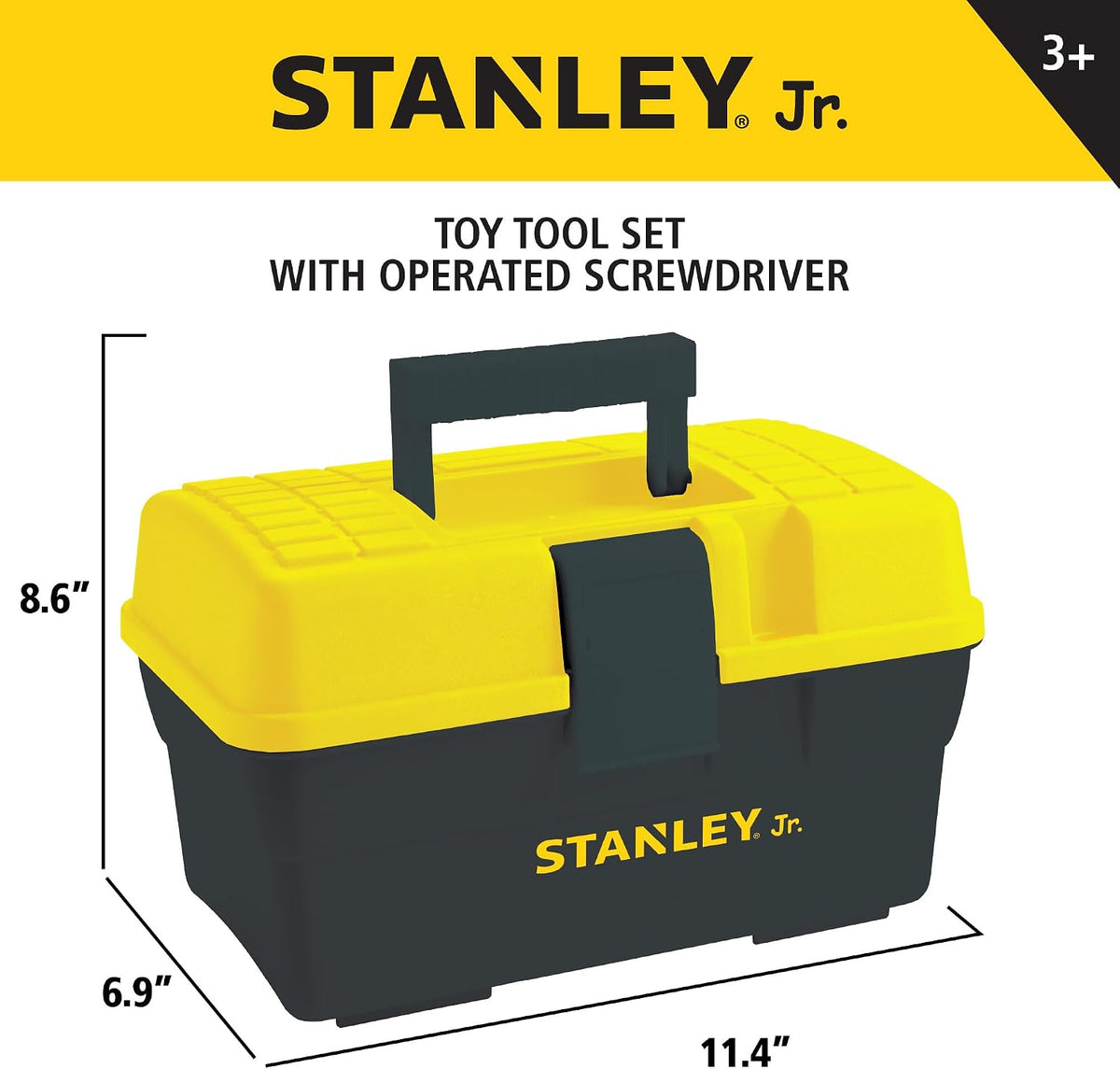 STANLEY Jr. Toy Toolbox Set 21 pcs