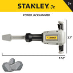 STANLEY Jr. Battery-Operated Jackhammer – Realistic Construction Toy