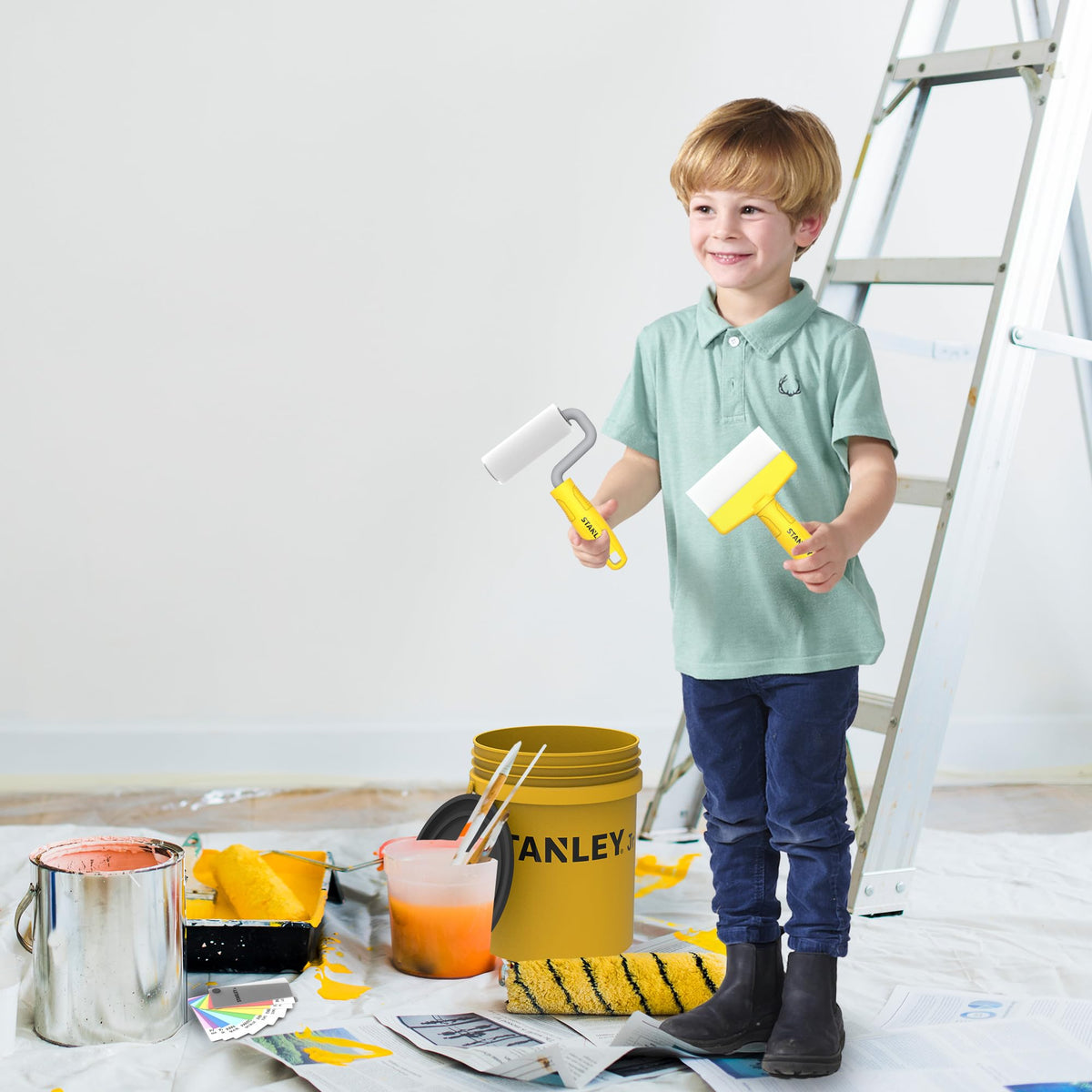 STANLEY Jr. Painter Set for Kids - Fun Pretend Play