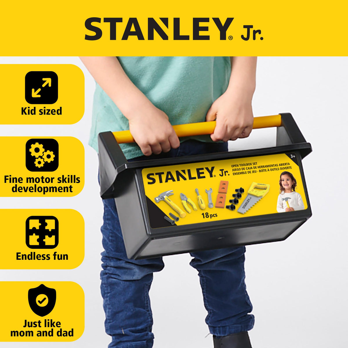 STANLEY Jr. Pretend Play Tool Box