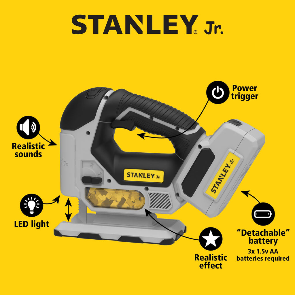 STANLEY Jr. Pretend Battery Operated Jigsaw