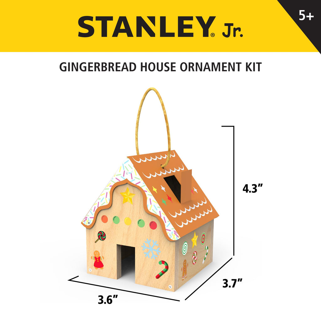 STANLEY Jr. Gingerbread House Decorating Kit