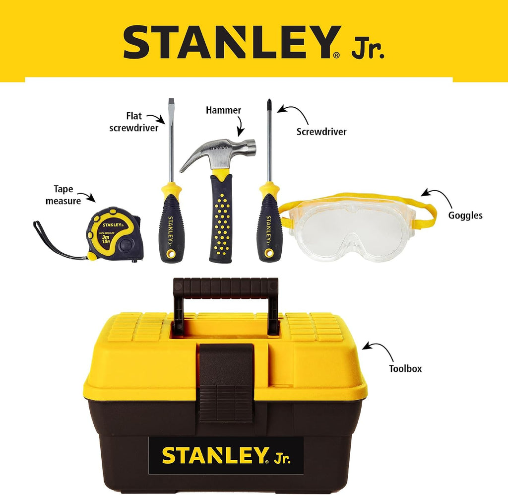 STANLEY Jr. Toolbox with 5 PC Toolset