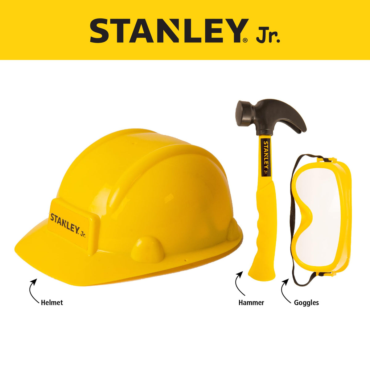 STANLEY Jr. 3 Piece Pretend Play Toolset