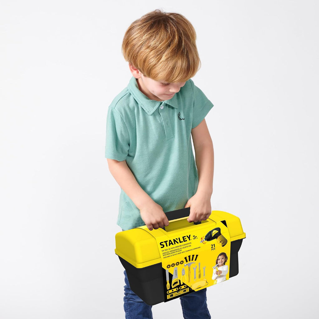 STANLEY Jr. Toy Toolbox Set 21 pcs