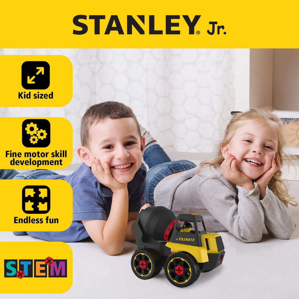 STANLEY Jr. Take Apart Cement Mixer for Kids