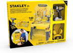 STANLEY Jr. Pretend Play Kids Tool Bench with Toolset