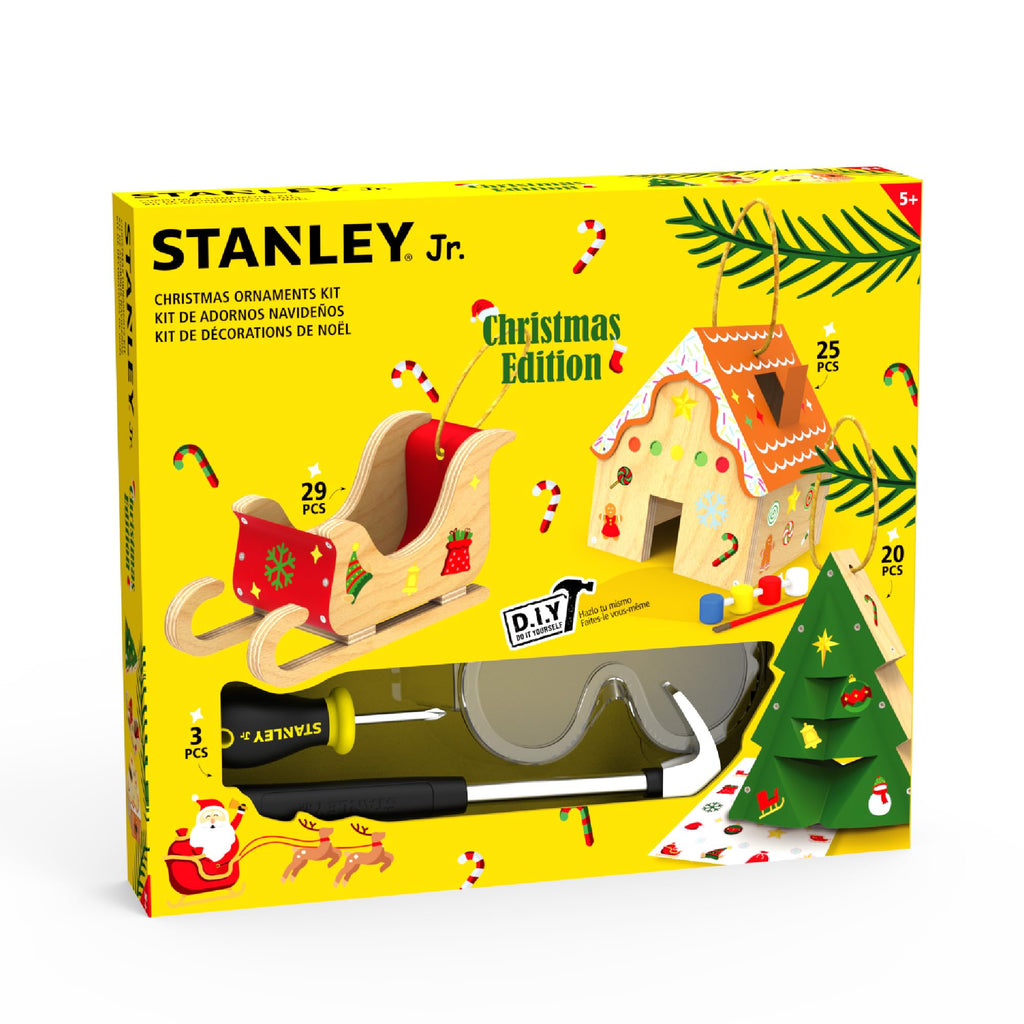 STANLEY Jr. Christmas Ornaments Kit Set of 3