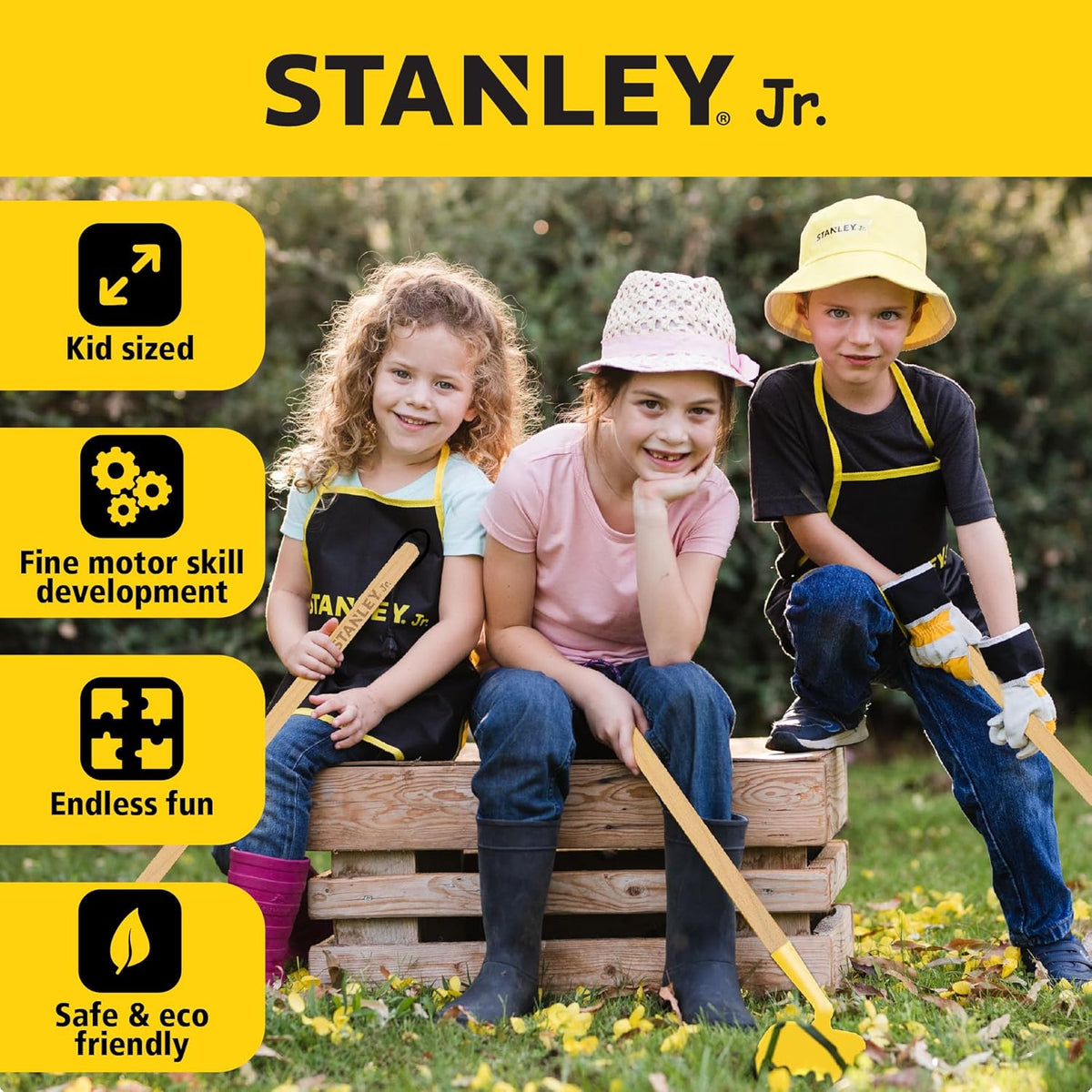 Stanley Jr. 3 Piece Garden Toolset