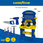 GOODYEAR Pretend Play Repair Workbench Set for Kids