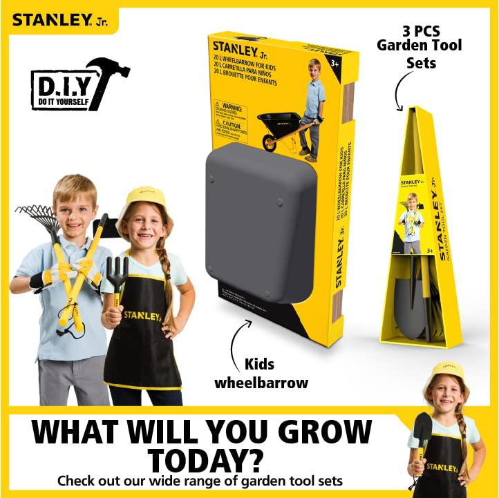 Stanley Jr. 3-Piece Tool Set for The Mini Gardener