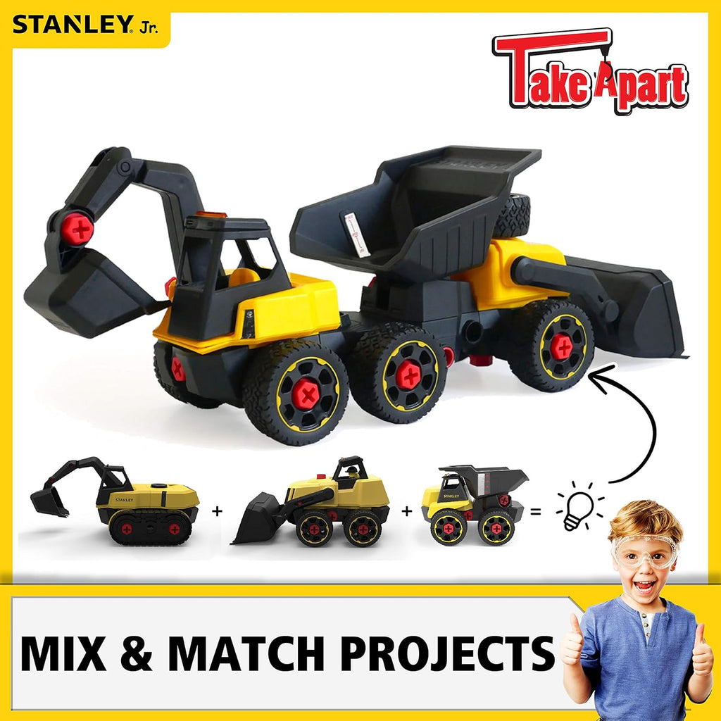 STANLEY Jr. Take Apart Front Loader Kit for Kids