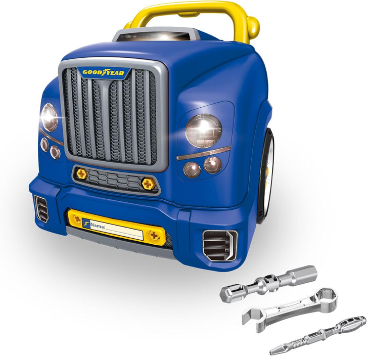 GOODYEAR Kids Car Engine Mechanic Replay & Play Set