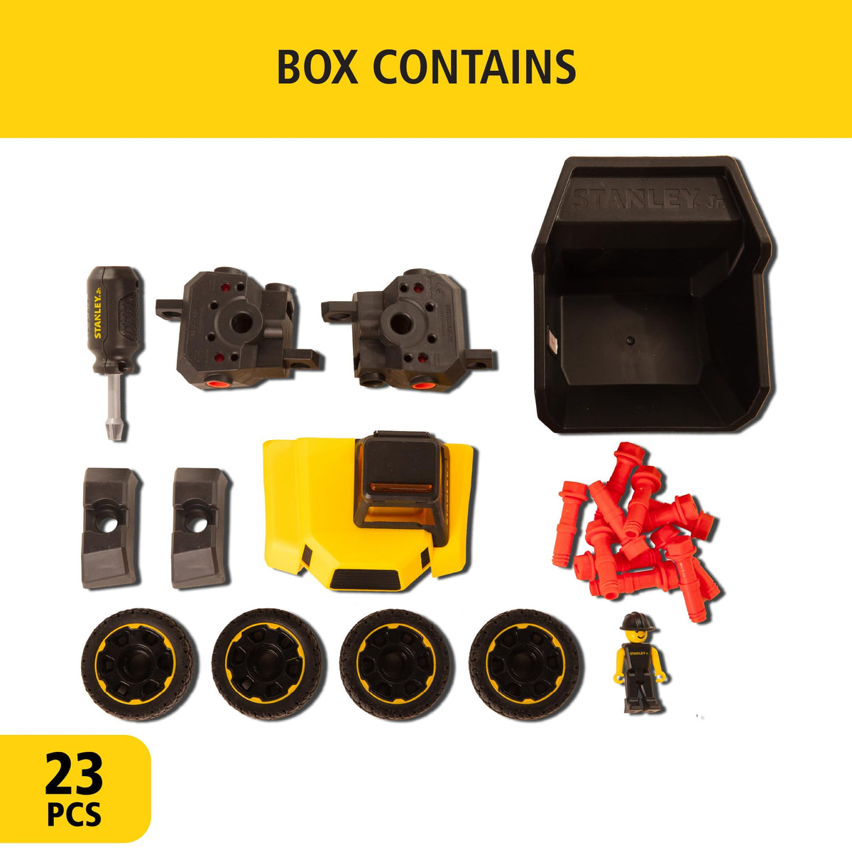 STANLEY Jr. Take Apart Dump Truck for Kids