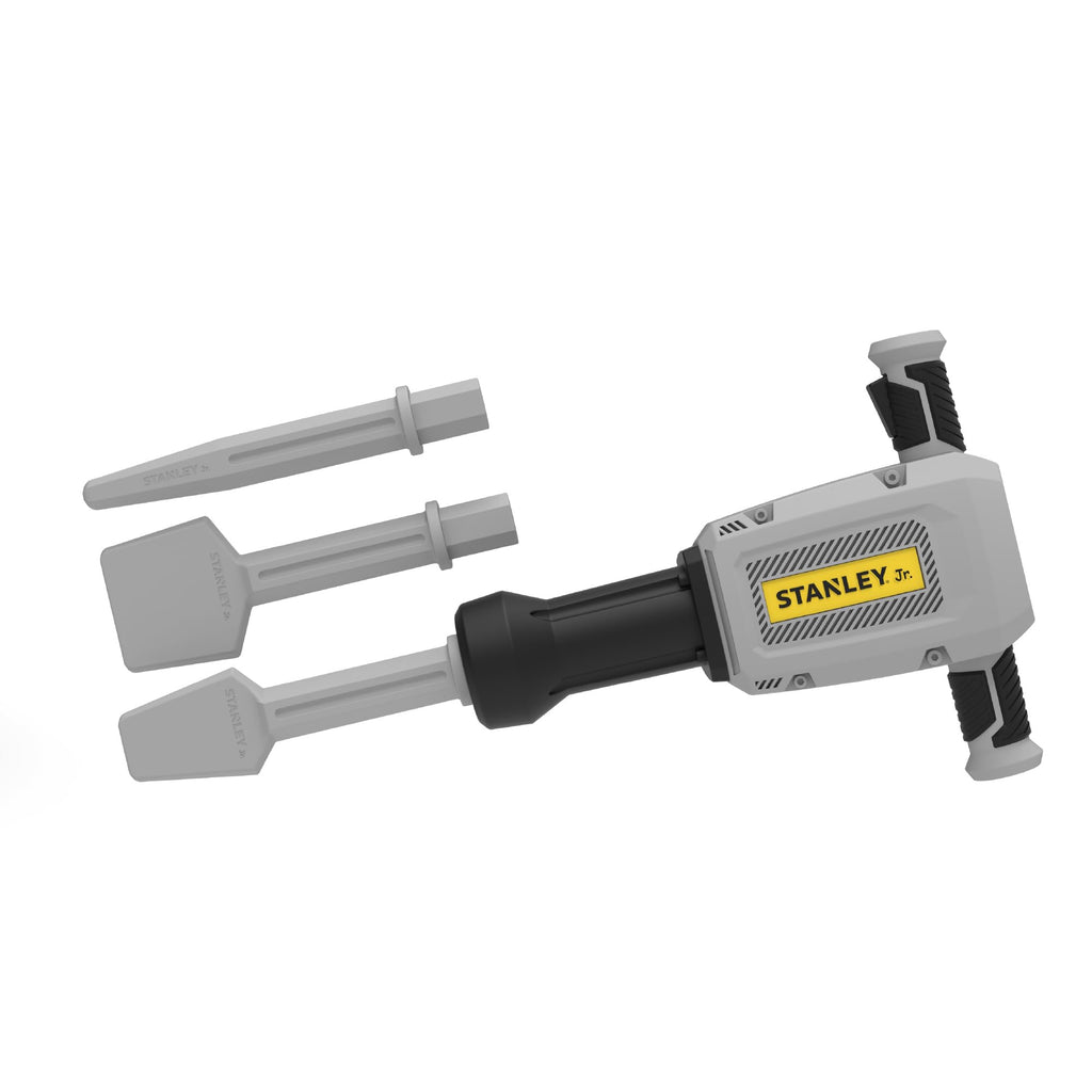 STANLEY Jr. Battery-Operated Jackhammer – Realistic Construction Toy