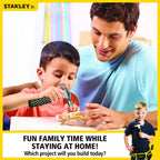 STANLEY Jr. Orange Race Car - DIY Woodworking Model Kits