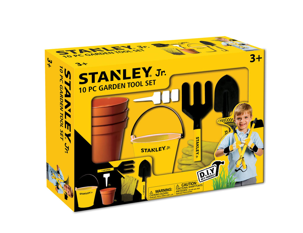 STANLEY Jr. 10-Piece Garden Tool Set