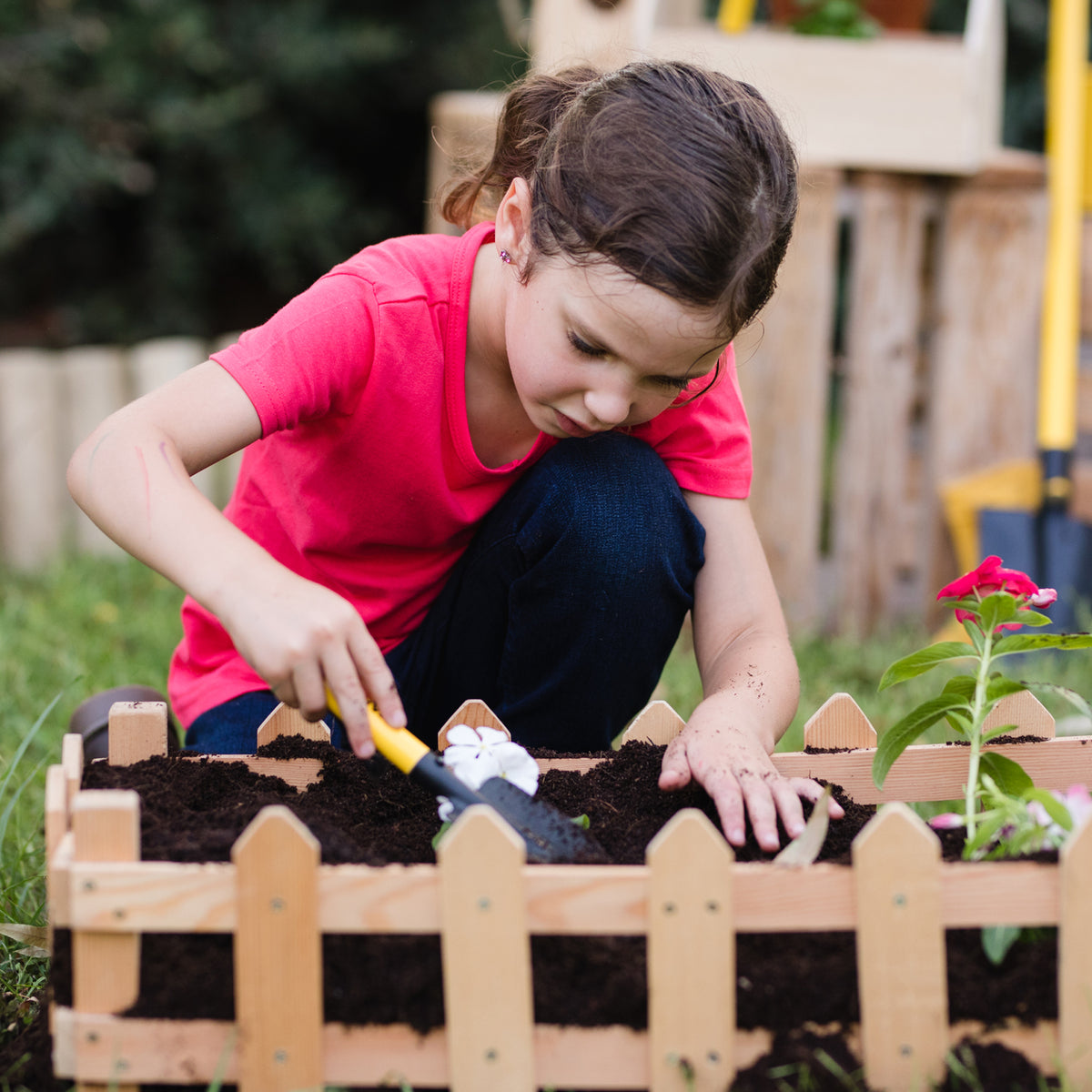 Kids' 3 Piece Hand Garden Toolset