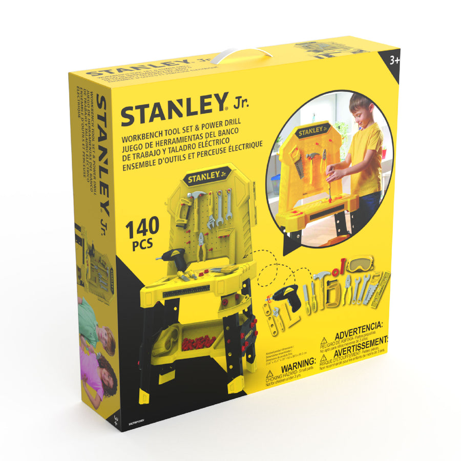 Pretend Play Workbench & Power Drill & Toolset