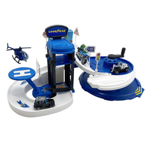Police Car Garage Play Set