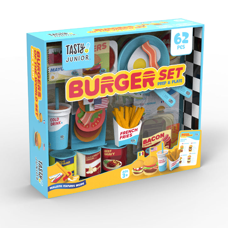 Tasty Junior Burgers of The World Set