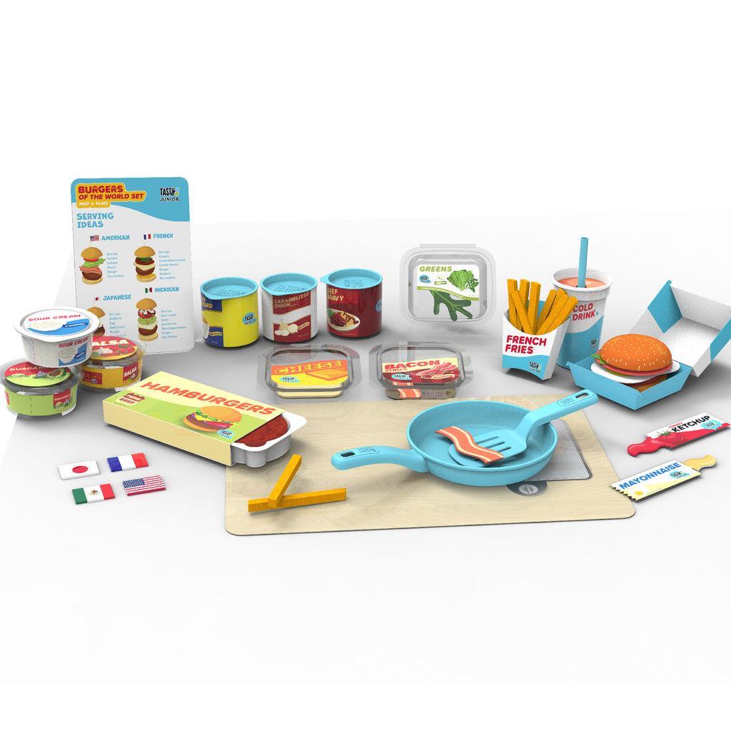 Tasty Junior Burgers of The World Set