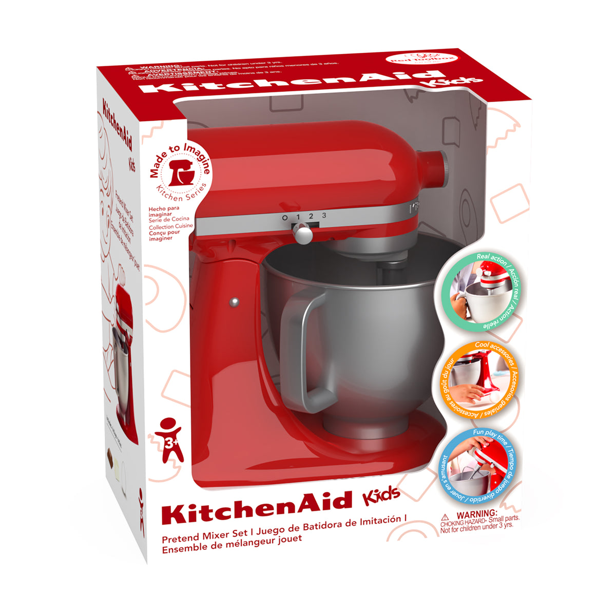 KitchenAid Kids Pretend Play Kids' Mixer