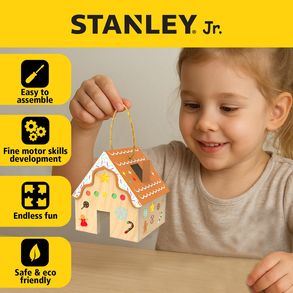 STANLEY Jr. Gingerbread House Decorating Kit