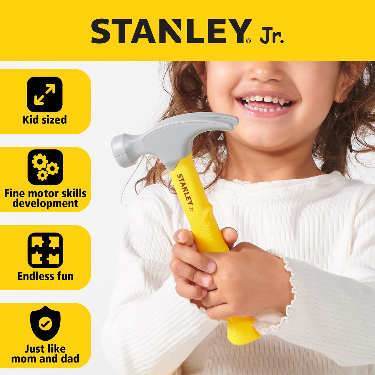 STANLEY Jr. Toy Toolbox Set 21 pcs