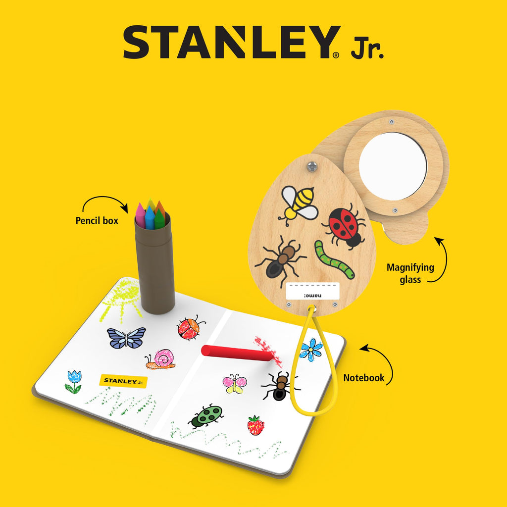 STANLEY Jr. Wood Magnifying Glass Kit